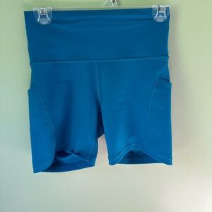 Wunder Under Train High Rise with Pockets - Hawaiian Blue - size 6